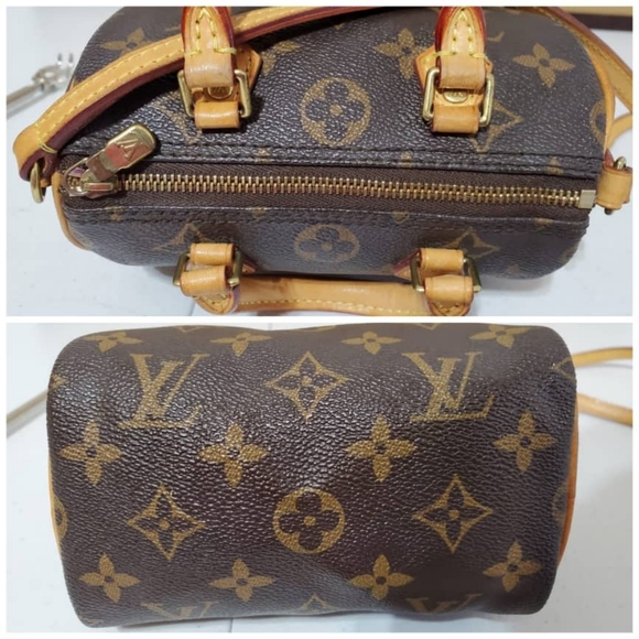 LOUIS VUITTON Monogram Nano Speedy Bag - Picture 11 of 16